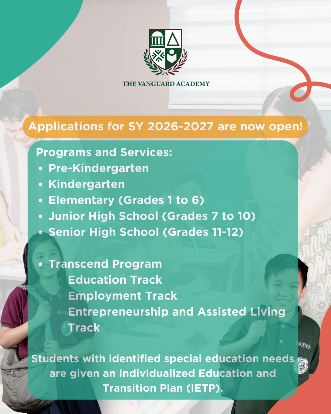 Vanguard Admission IMG